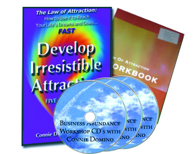 Irresistible Attraction CDs & Law of Attraction Book & Workbook